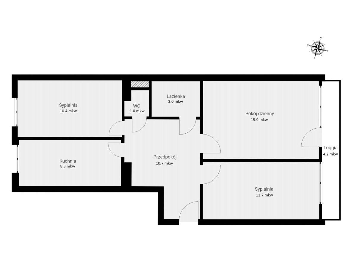 Mieszkanie 3-pokojowe Warszawa Praga-Północ, ul. Łomżyńska. Zdjęcie 20