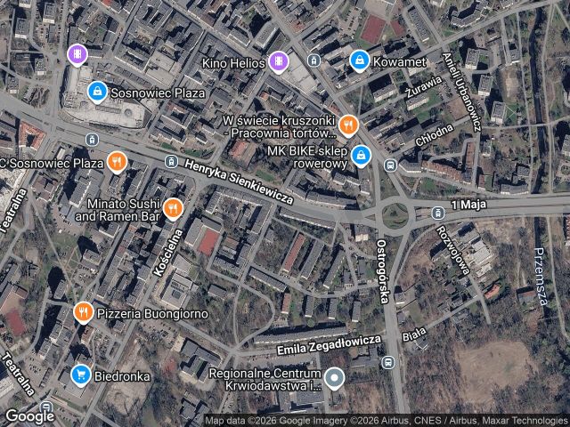 Mieszkanie 2-pokojowe Sosnowiec, ul. Henryka Sienkiewicza. Zdjęcie 1