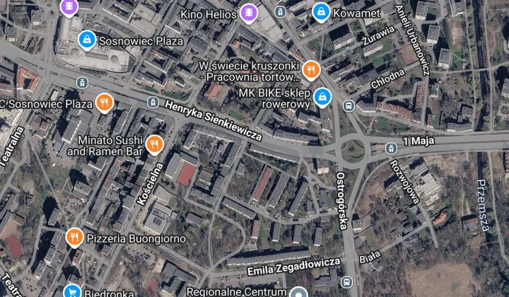 Mieszkanie 2-pokojowe Sosnowiec, ul. Henryka Sienkiewicza
