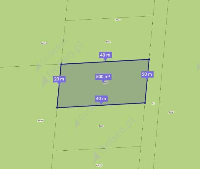 Działka budowlana Radawa Hule, ul. Królewska. Zdjęcie 4