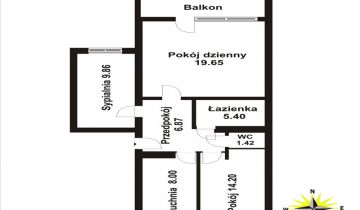 Mieszkanie 3-pokojowe Warszawa Mokotów, ul. Heleny Kozłowskiej 1