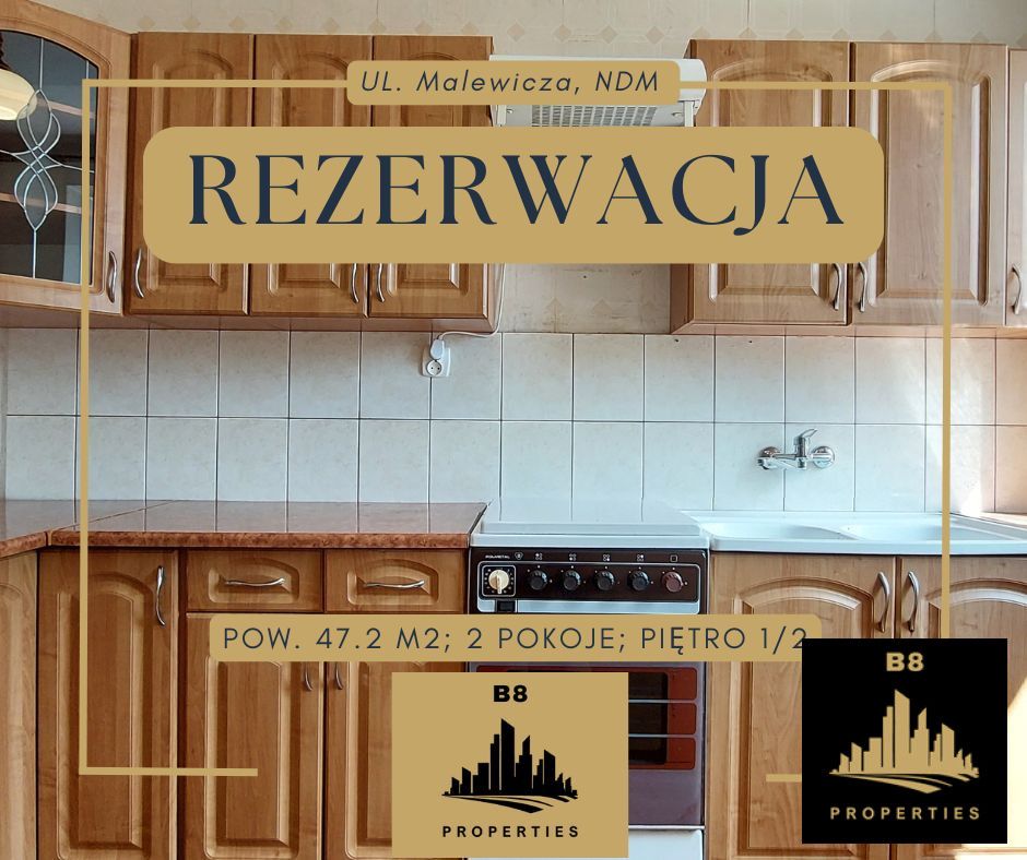 Mieszkanie 2-pokojowe Nowy Dwór Mazowiecki, ul. płk. Edwarda Malewicza