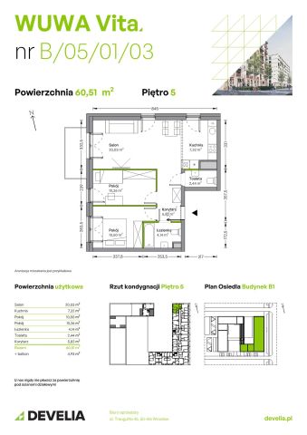 Mieszkanie 3-pokojowe Wrocław Żerniki, ul. Tadeusza Brzozy. Zdjęcie 6