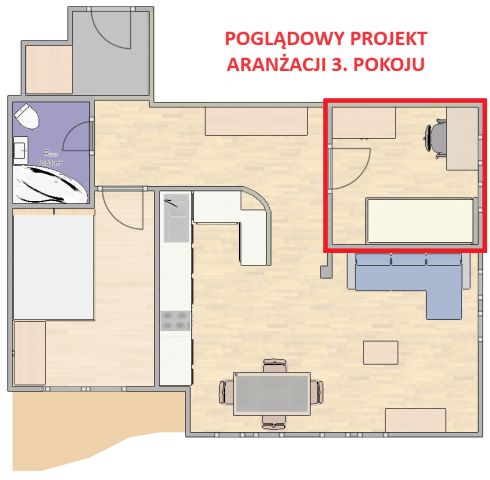 Mieszkanie 2-pokojowe Warszawa Gołąbki, ul. Królów Polskich. Zdjęcie 20