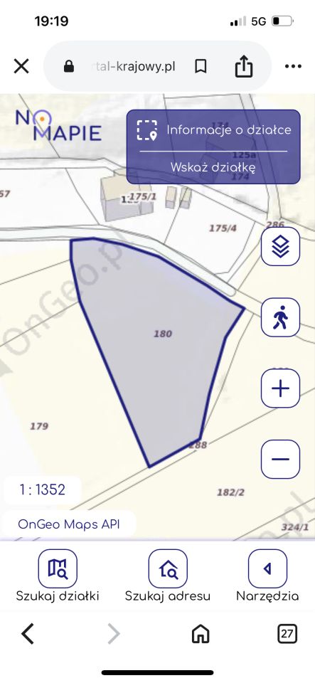 Działka rolno-budowlana Bartnica Wyrębina. Zdjęcie 2