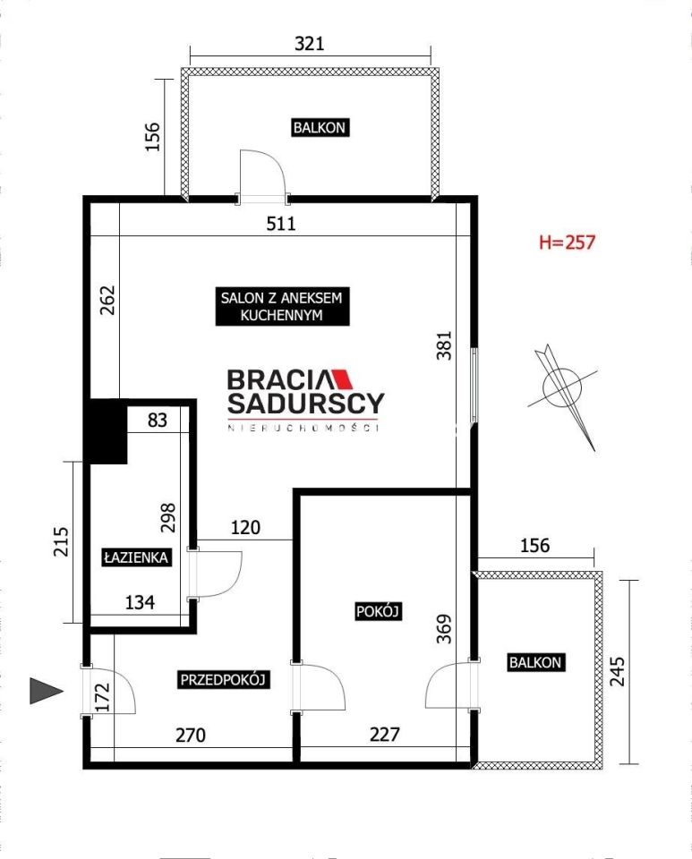 Mieszkanie 2-pokojowe Kraków Dębniki, ul. Pszczelna. Zdjęcie 11