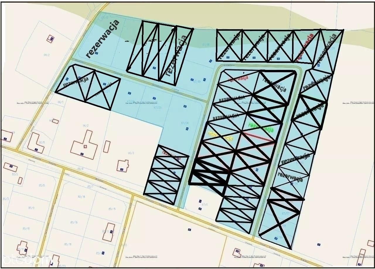 Działka budowlana Bartoszówka, ul. Strażacka. Zdjęcie 1