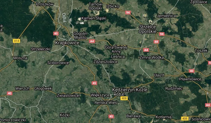 Działka rod Zdzieszowice