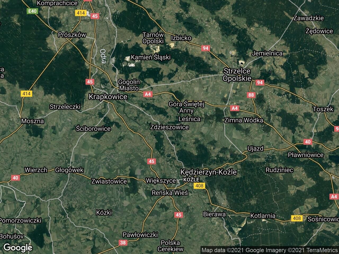 Działka rod Zdzieszowice