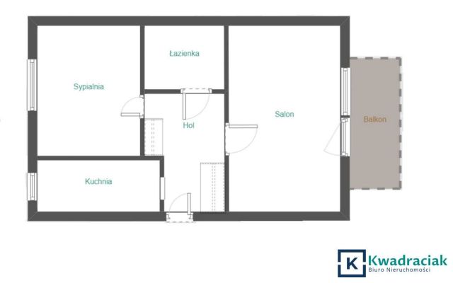 Mieszkanie 2-pokojowe Krosno, ul. Stefana Kisielewskiego. Zdjęcie 11