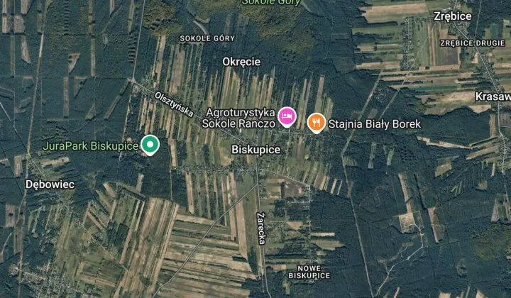 Działka rolno-budowlana Biskupice