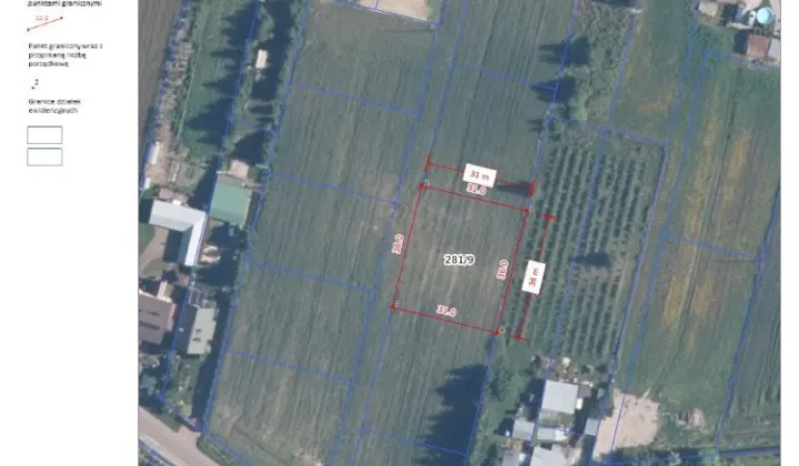 Działka budowlana Łazy