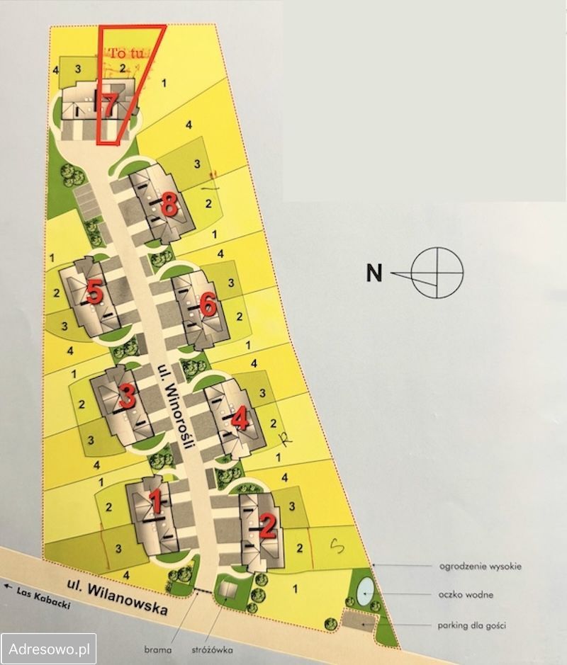 Mieszkanie 5-pokojowe Józefosław, ul. Winorośli. Zdjęcie 5