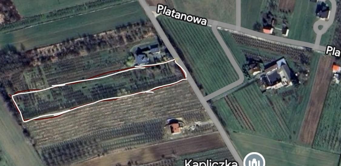 Działka budowlana Chwałki