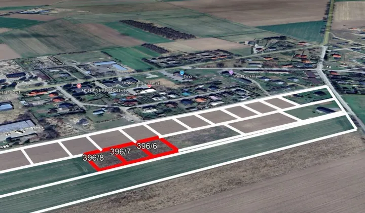 Działka rolno-budowlana Siemyśl, ul. ks. Alojzego Wyciślika