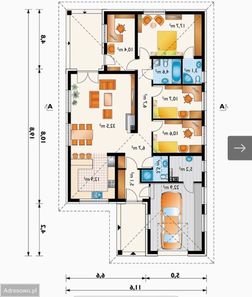 dom wolnostojący, 4 pokoje Lubin. Zdjęcie 10