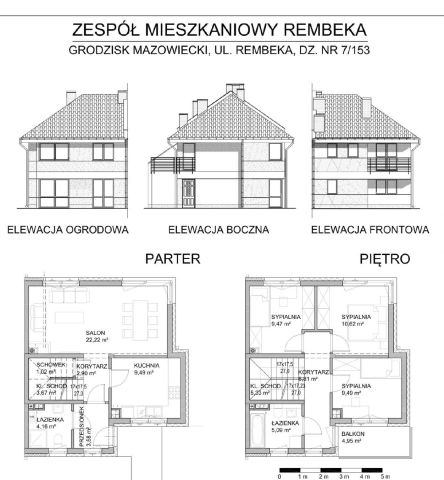dom szeregowy, 4 pokoje Grodzisk Mazowiecki, ul. Geodetów. Zdjęcie 28