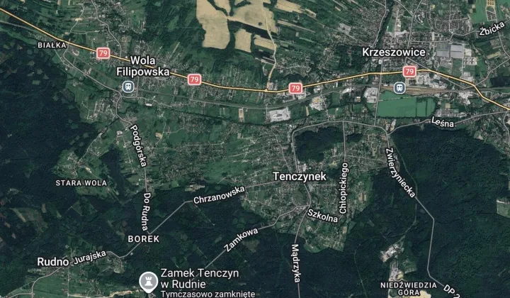 Działka rod Tenczynek Skałki, ul. Na Skałki