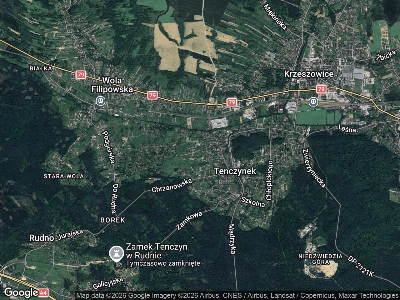 Działka rod Tenczynek Skałki, ul. Na Skałki. Zdjęcie 1