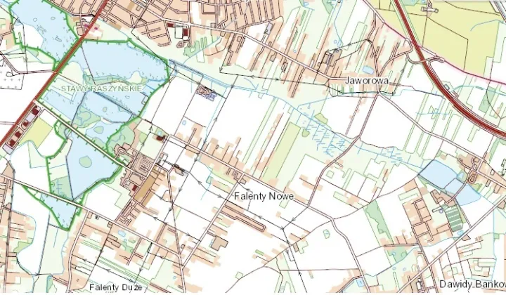 Działka budowlana Falenty Nowe