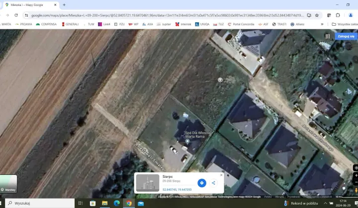 Działka budowlana Sierpc
