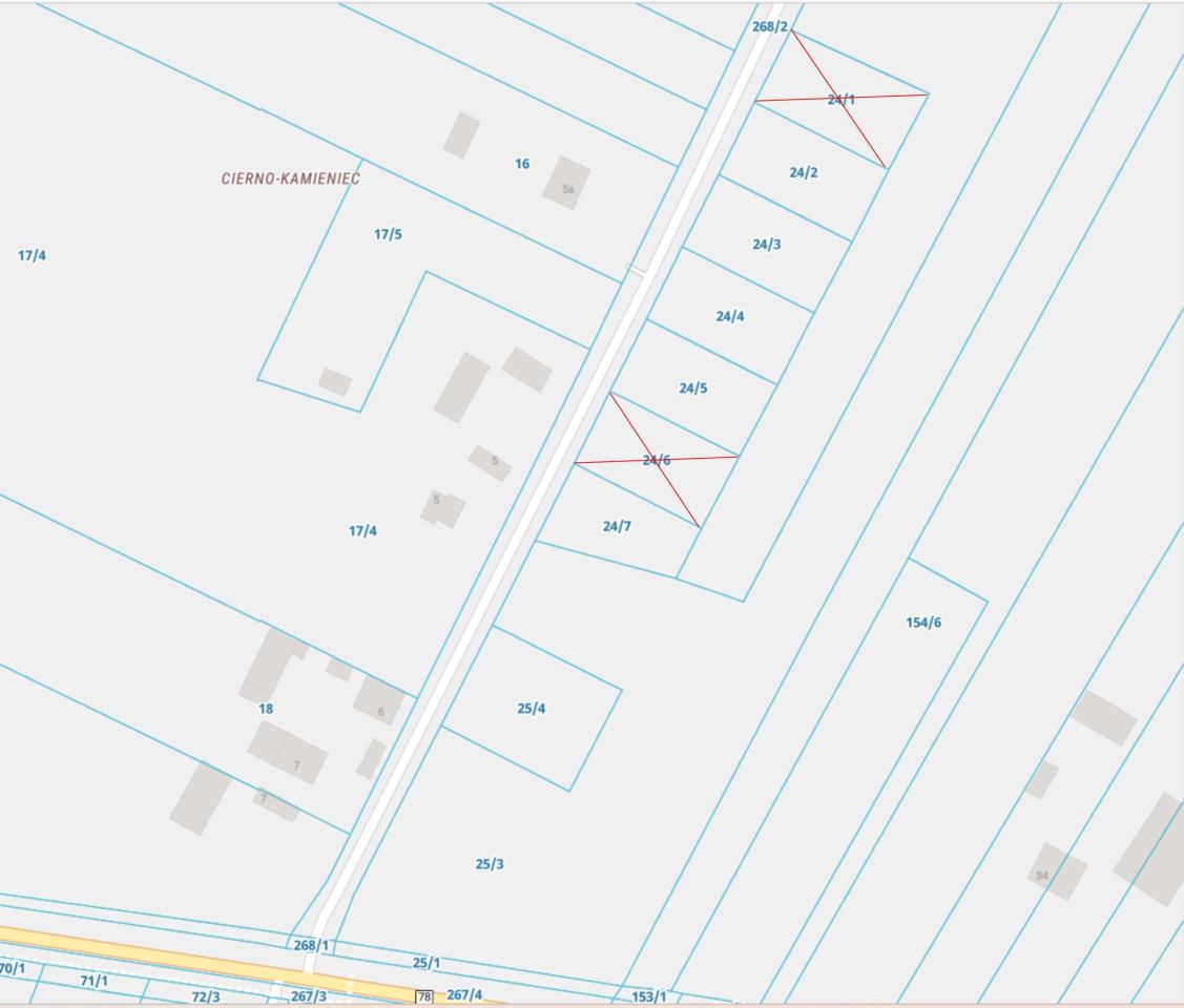Działka budowlana Cierno-Zaszosie. Zdjęcie 2