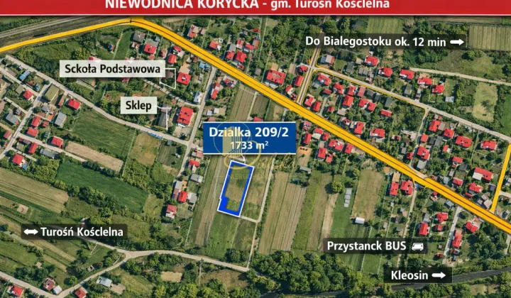 Działka Niewodnica Korycka, Dobra