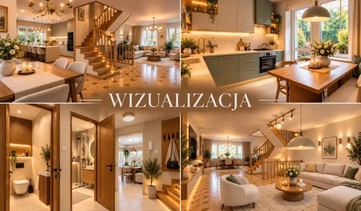 dom szeregowy, 5 pokoi Łódź Olechów, ul. Bolesława Krzywoustego