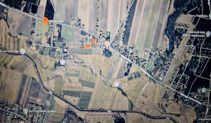 Działka budowlana Zdziechów