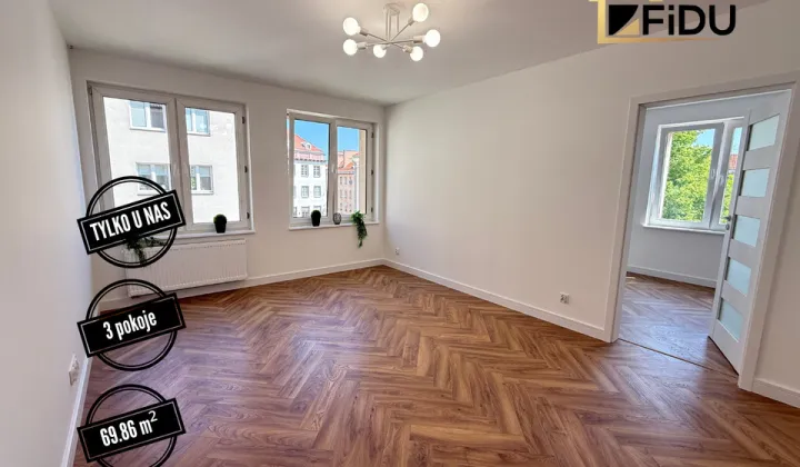 Mieszkanie 3-pokojowe Elbląg, pl. Słowiański
