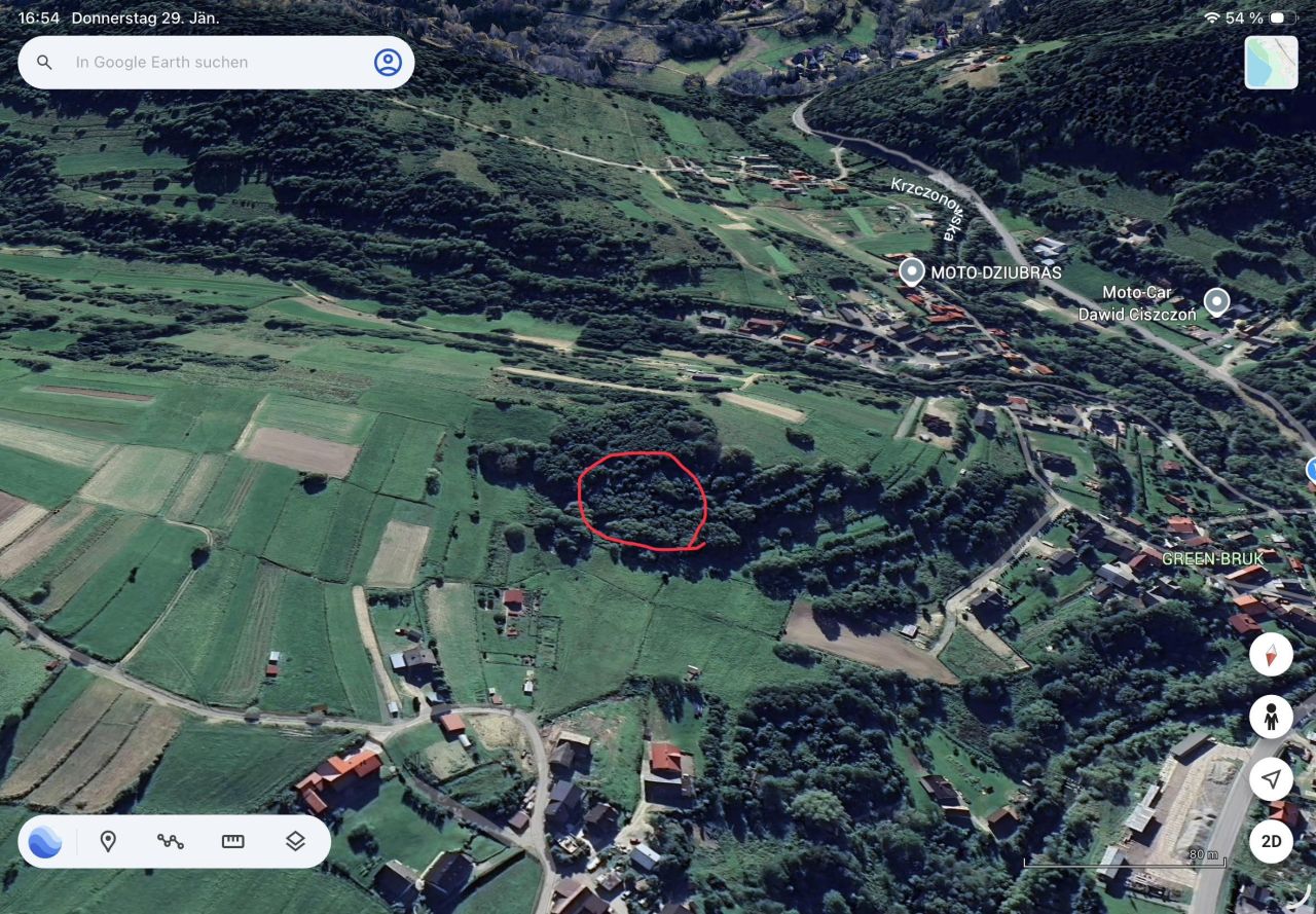 Działka rolno-budowlana Tokarnia Parchule