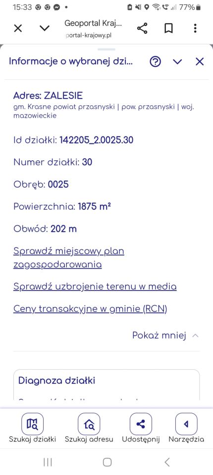 Działka inna Zalesie. Zdjęcie 3