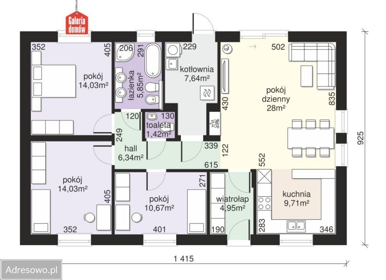 dom wolnostojący, 4 pokoje Kozienice. Zdjęcie 19