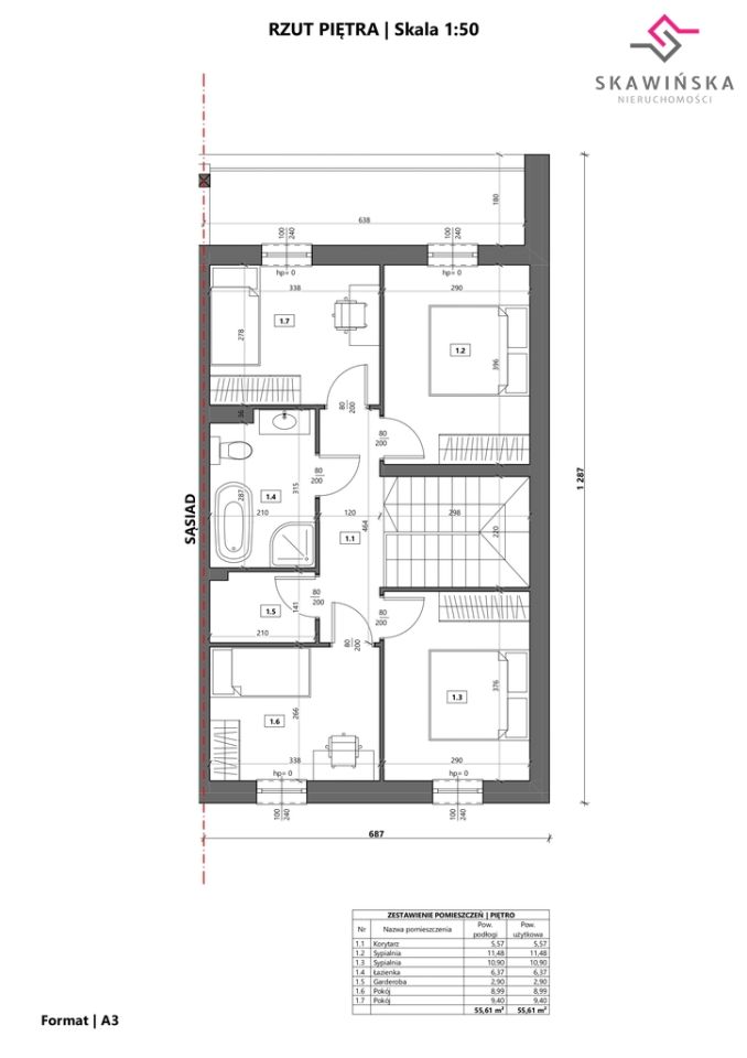 dom szeregowy, 5 pokoi Ostrów Wielkopolski, ul. Włodzimierza Lewandowskiego. Zdjęcie 19