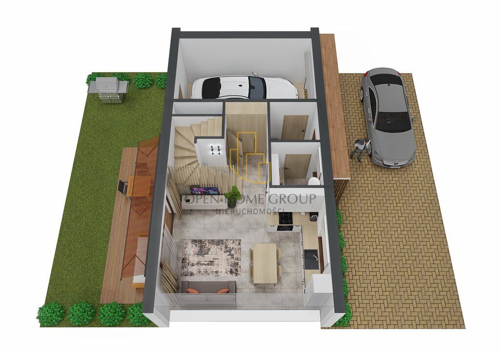 bliźniak, 5 pokoi Święta Katarzyna. Zdjęcie 3