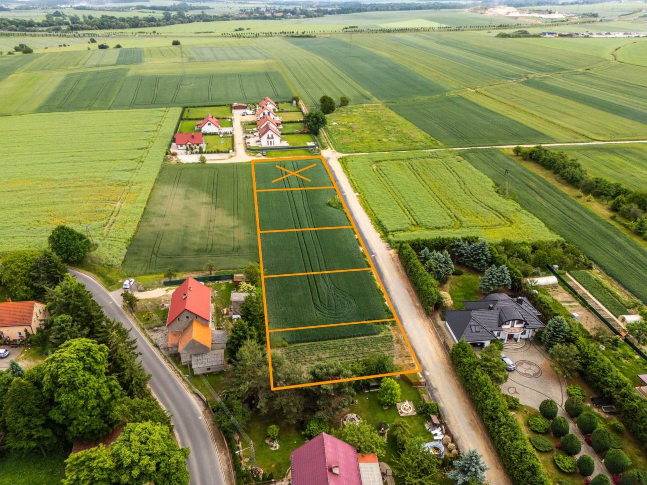 Działka budowlana Paszowice. Zdjęcie 1
