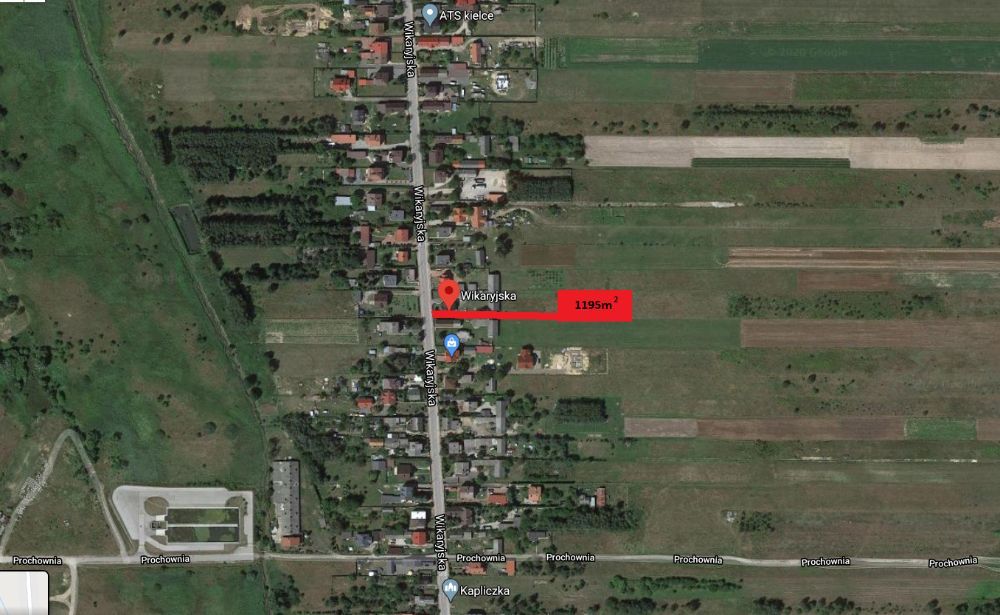 Działka budowlana Kielce, ul. Wikaryjska