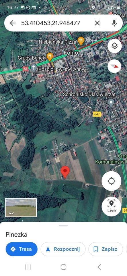 Działka budowlana Kolno. Zdjęcie 2