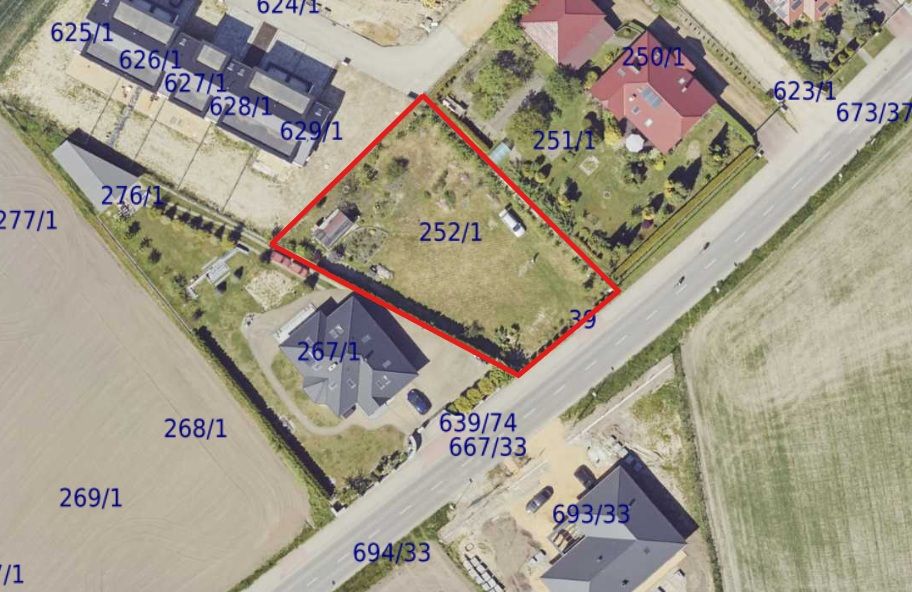 Działka budowlana Bieruń Bieruń Nowy, ul. Kościelna