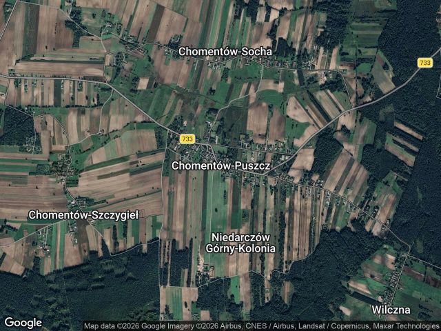 Działka leśna Chomętów-Puszcz, Ogrodowa. Zdjęcie 1