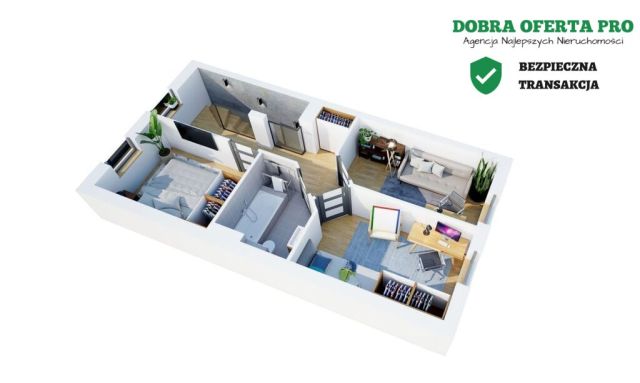 Mieszkanie 5-pokojowe Gdańsk Kiełpino Górne, ul. Łagowska. Zdjęcie 1