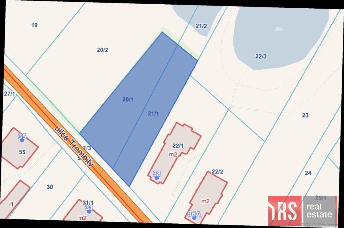 Działka budowlana Warszawa Ursynów, ul. Trombity. Zdjęcie 5