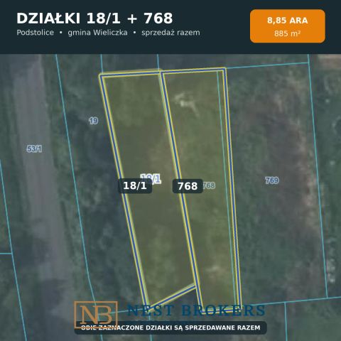 Działka budowlana Podstolice. Zdjęcie 2