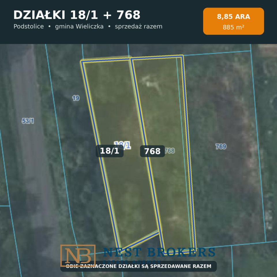 Działka budowlana Podstolice. Zdjęcie 2
