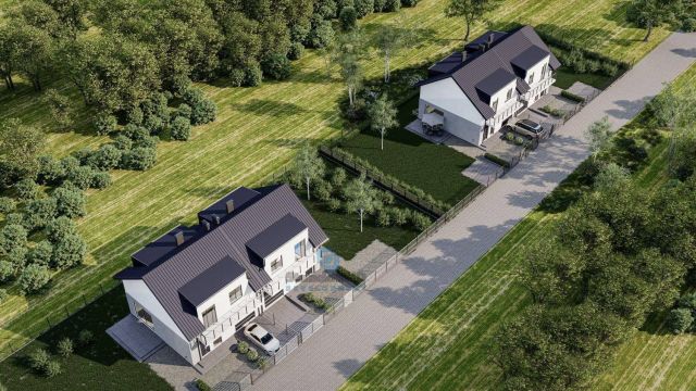 bliźniak, 4 pokoje Borowa Góra, ul. Długa. Zdjęcie 1