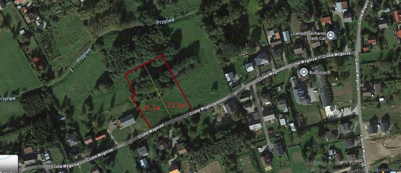 Działka budowlana Rzeszów Przybyszówka, ul. Ciche Wzgórze. Zdjęcie 3