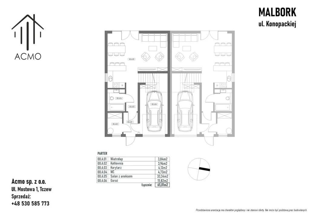 bliźniak, 5 pokoi Malbork, ul. Haliny Konopackiej. Zdjęcie 8
