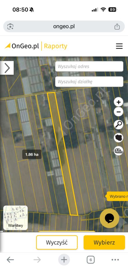 Działka rolno-budowlana Potworów Szydłówek, ul. Brzozowa. Zdjęcie 2