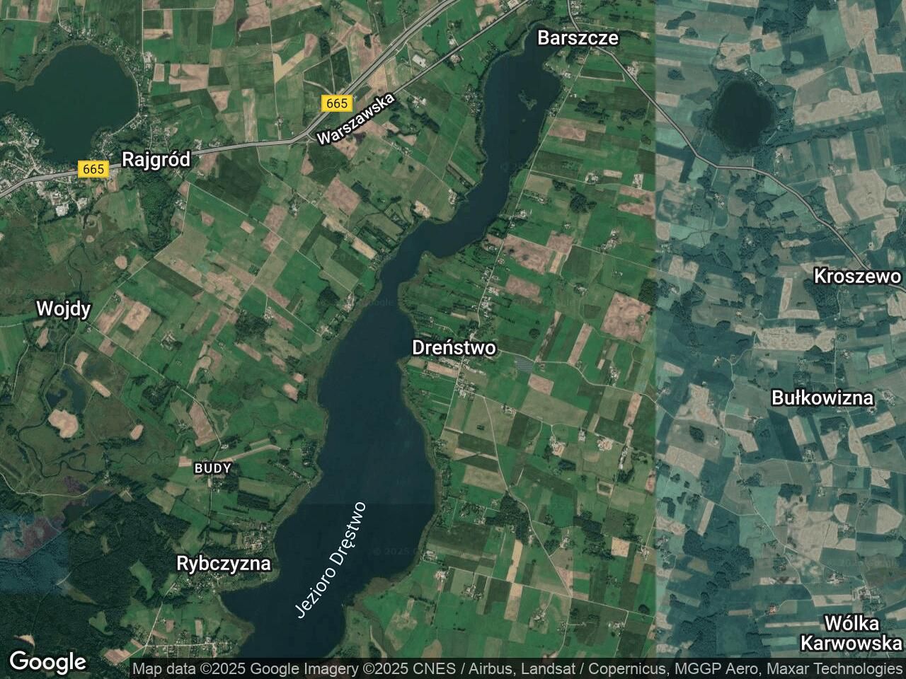 Działka rolna Dreństwo