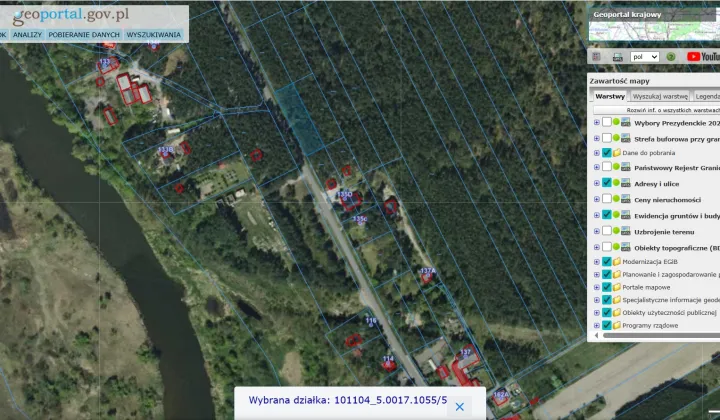 Działka rolno-budowlana Uniejów Kościelnica, ul. Kościelnicka